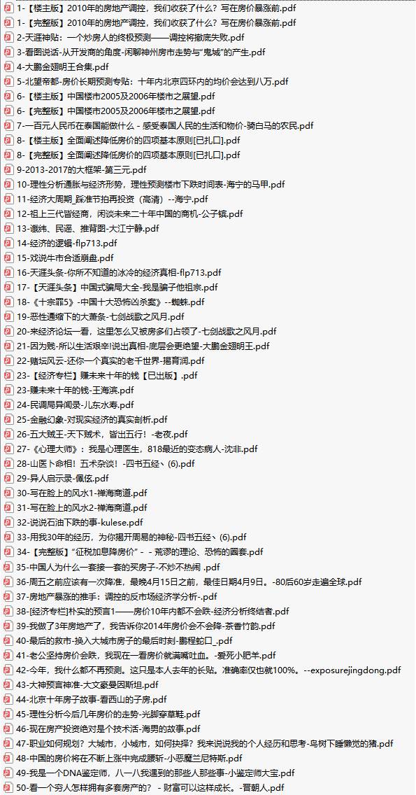 天涯神贴全集完整版，绝版神贴无删减合集