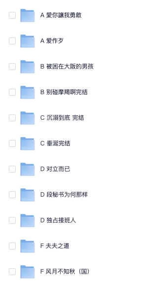 25年国产BL剧/双男主剧合集