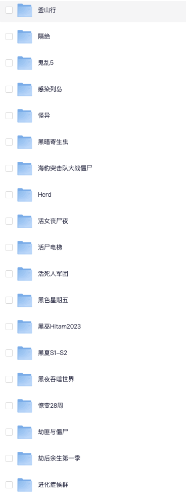 600部丧尸片合集，电影电视剧都有，没有比这更全的了！